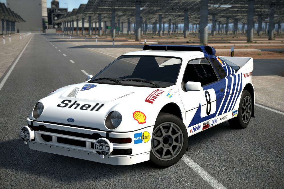 Ford online rally car