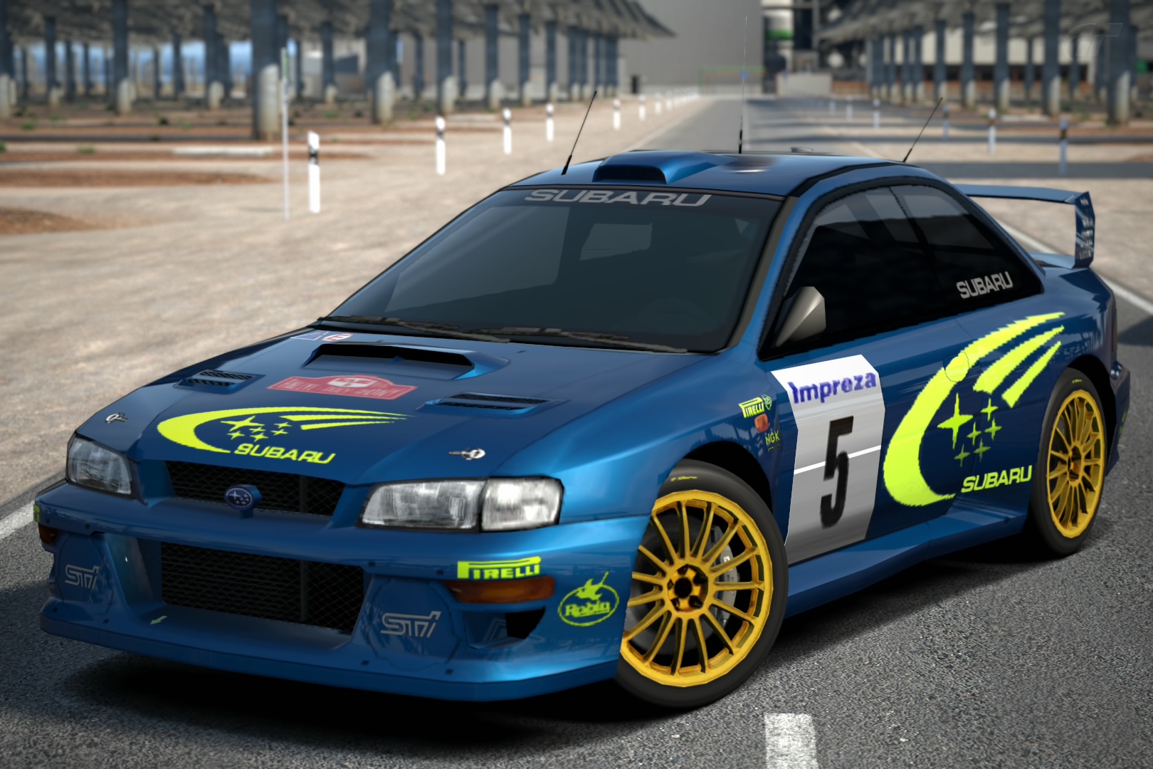 Gran Turismo 3 vs Gran Turismo 4, Subaru Impreza Rally Car