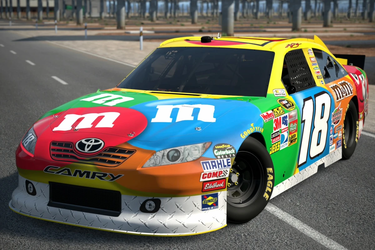 2011 Kyle Busch 18 M&M'S® TOYOTA CAMRY Gran Turismo Wiki Fandom