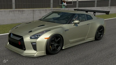 Y. Yano's livery in the Nissan GT-R Cup events.