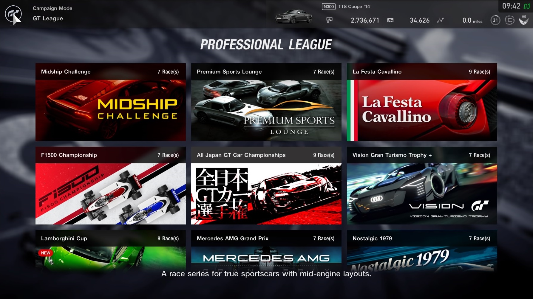 Manøvre udsagnsord Overleve Professional League (GT Sport) | Gran Turismo Wiki | Fandom