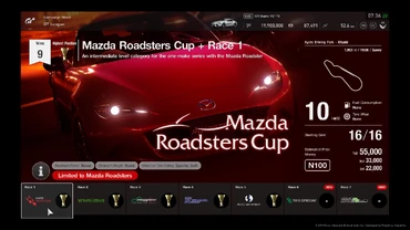 Gran Turismo®SPORT Mazda Roadsters Cup Plus