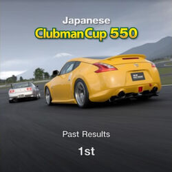 Japanese Clubman Cup 550