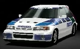 Mazda Familia Rally Car