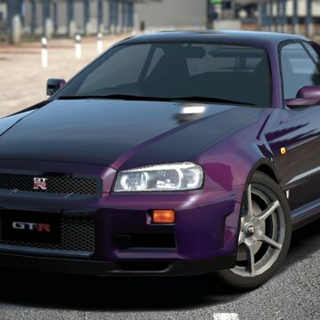 Nissan Skyline Gt R Special Color Midnight Purple Iii R34 00 Gran Turismo Wiki Fandom