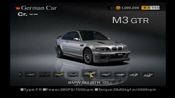 BMW M3 GTR '03