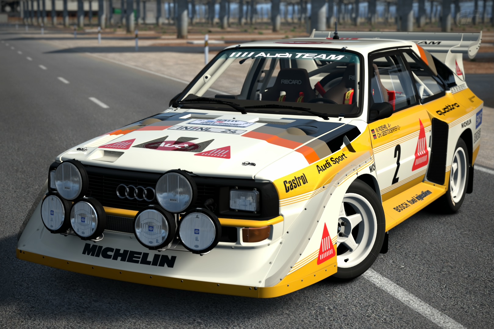 Audi Sport quattro S1 Rally Car '86 | Gran Turismo Wiki | Fandom