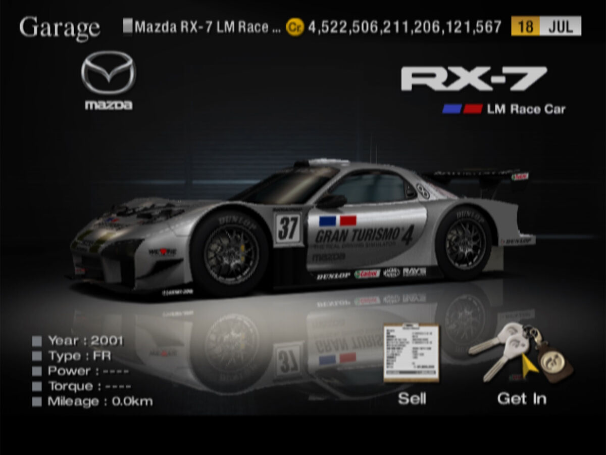 Gran Turismo 4 - 2001 RX7 LM Race Car (2) by McOuchies on DeviantArt