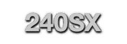The vehicle banner as it appears in the NTSC-U version of Gran Turismo 4, also used by the 180SX Model.