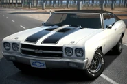 The Chevrolet Chevelle SS 454 Sport Coupé '70 as it appears in GT6.