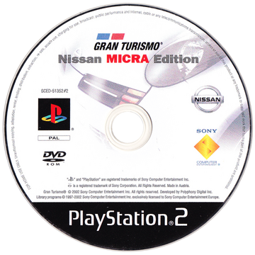 PS2 software Gran Turismo Concept COPEN Special Edition