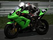 The racing modified version of the Ninja ZX-10R