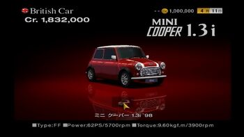 MINI COOPER 1.3i '98