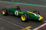 A. Spark's livery, based on the Lotus 49 driven by Graham Hill.