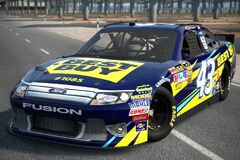 2011 AJ Allmendinger ♯43 Best Buy FORD FUSION '11