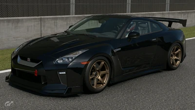S. Tanaka's livery in the Nissan GT-R Cup events.