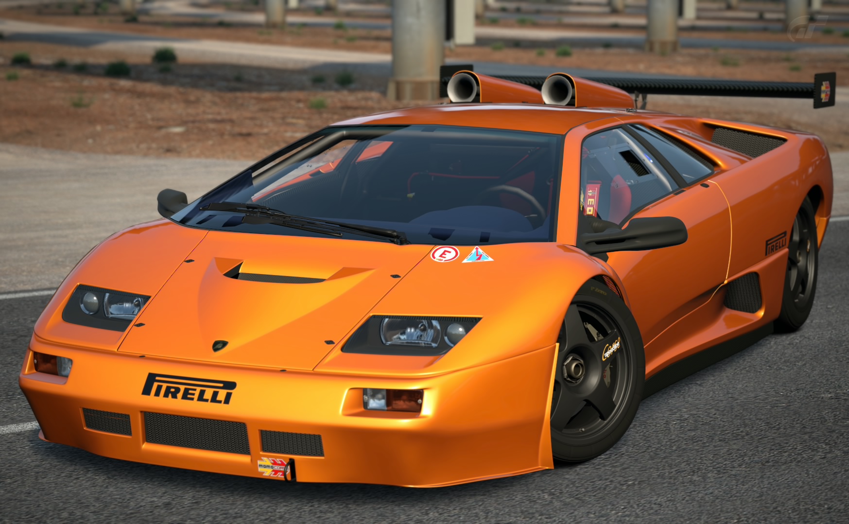 LookSmart 1/43 Scale Resin - LS163B Lamborghini Diablo GT2