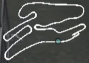 Beta version of Costa di Amalfi map as it appears in the NTSC-K version of Gran Turismo 4 Prologue (unobtainable through normal means).