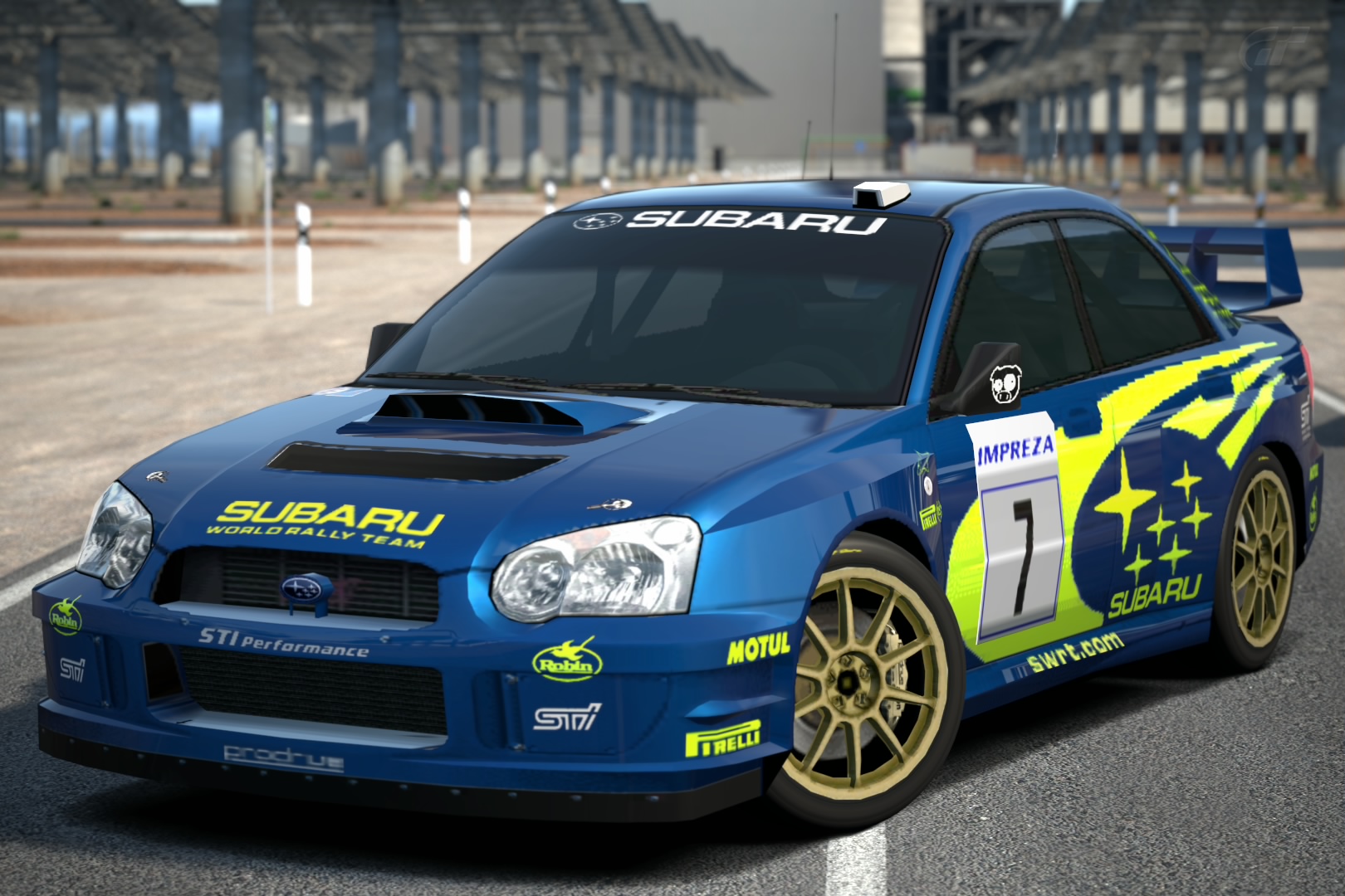 Gran Turismo 3 vs Gran Turismo 4, Subaru Impreza Rally Car