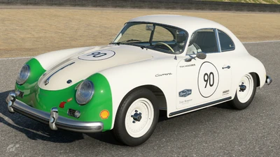 L. Graves' livery in the Porsche 356 One-Make Special Event.