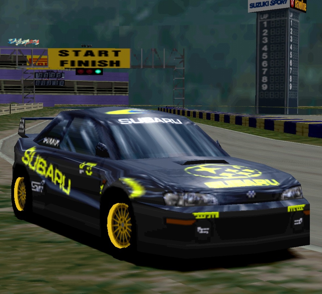 Gran Turismo 3 vs Gran Turismo 4, Subaru Impreza Rally Car