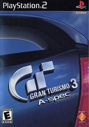 Gran Turismo 3 - A-Spec Cover