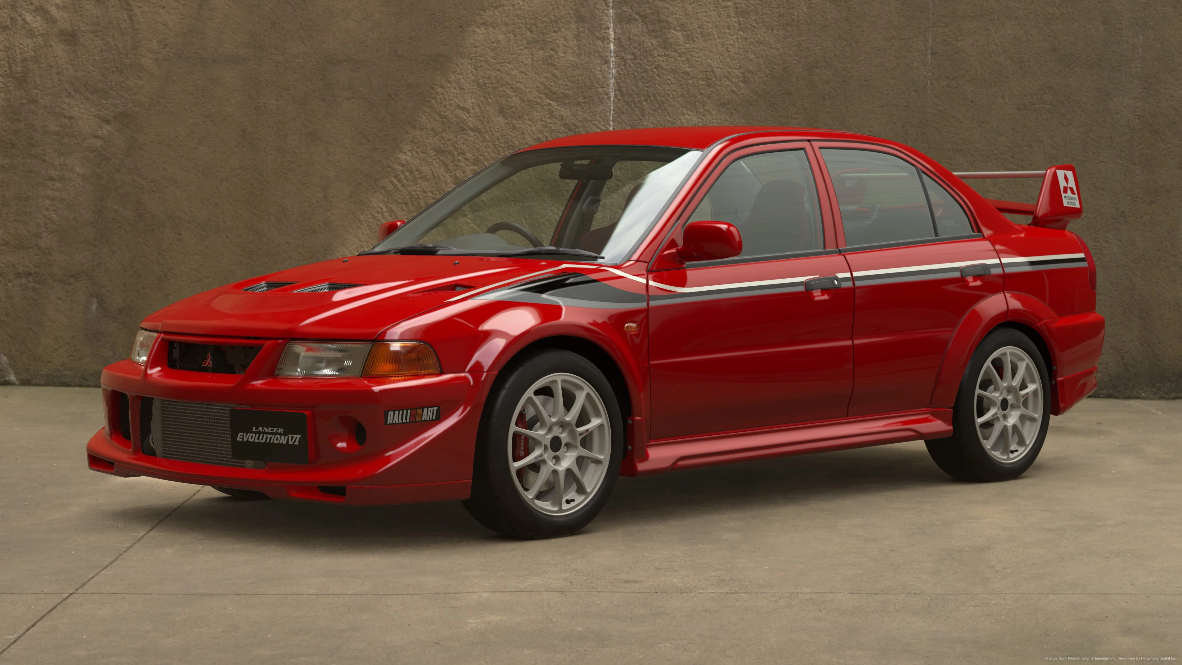 Mitsubishi Lancer Evolution VI GSR T.M. EDITION Special Color