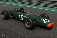 H. Talley's livery, based on various BRM F1 cars.