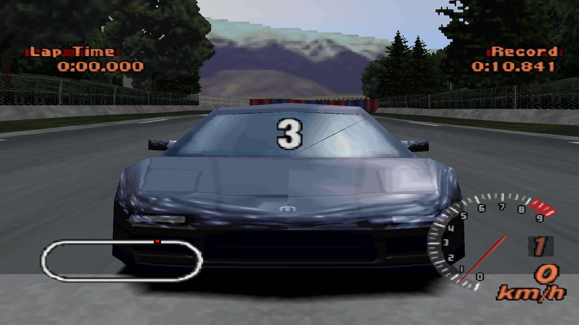 Gran turismo 3 Graphical Bug.