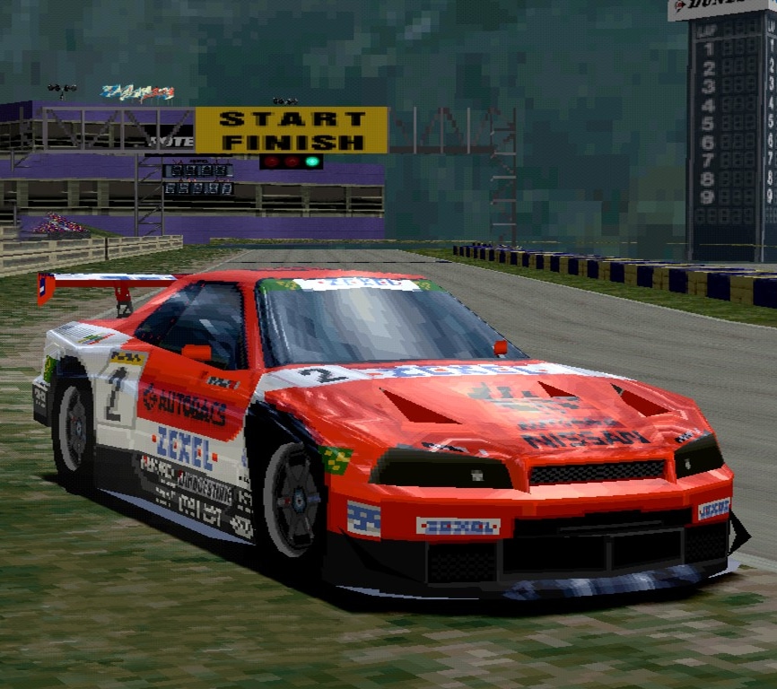 Gran Turismo 4 Nissan LOCTITE ZEXEL GT-R JGTC Gameplay HD