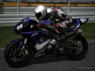 The racing modified version of the YZF-R6