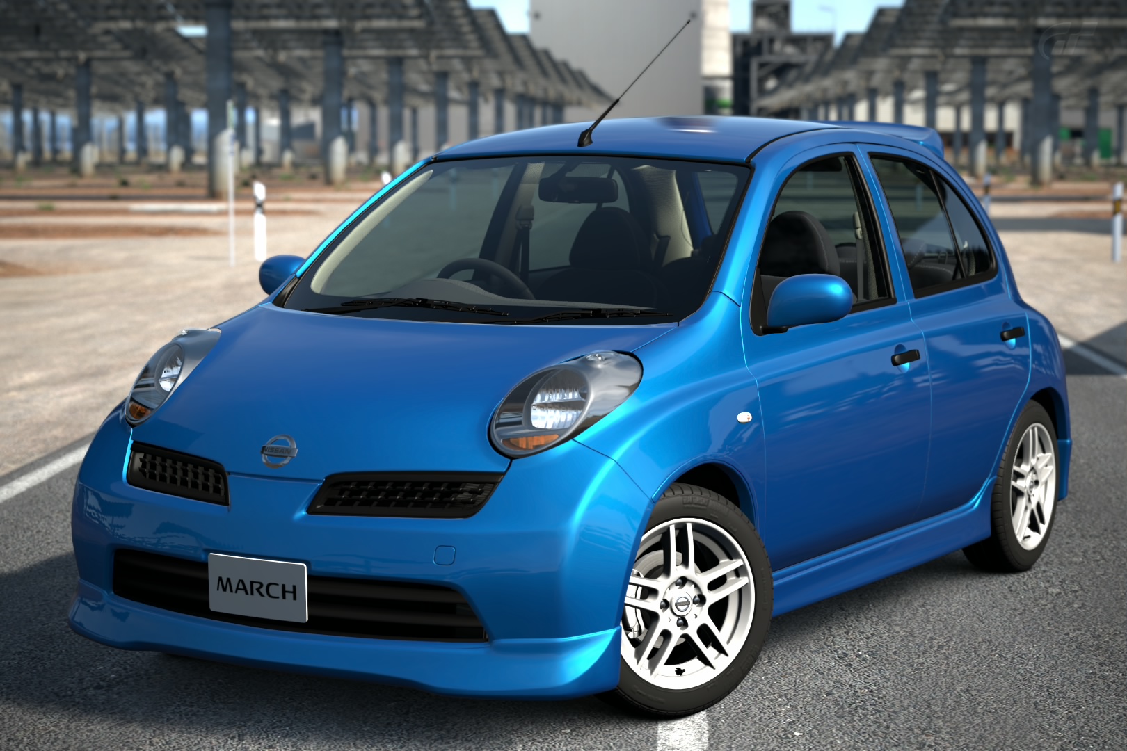 Nissan March 2002 розовый