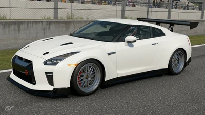 K. Yamazaki's livery in the Nissan GT-R Cup events.