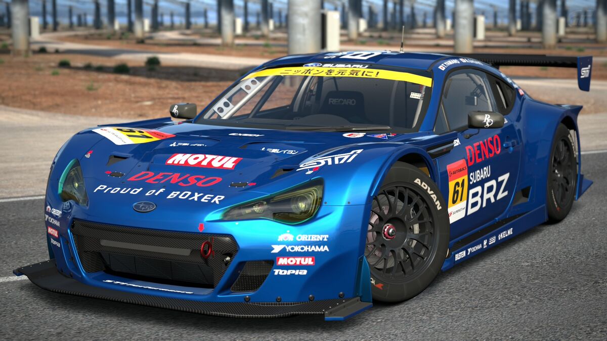 SUBARU BRZ R&D SPORT SUPER GT300 2012 No.61 (ミニカー