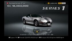 Shelby Cobra 427 S/C Chrome Line, Gran Turismo Wiki