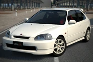 The Honda Civic Type R (EK) '97 as it appears in Gran Turismo 6.