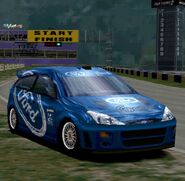 Ford Focus Rally Car '99 (Blue)