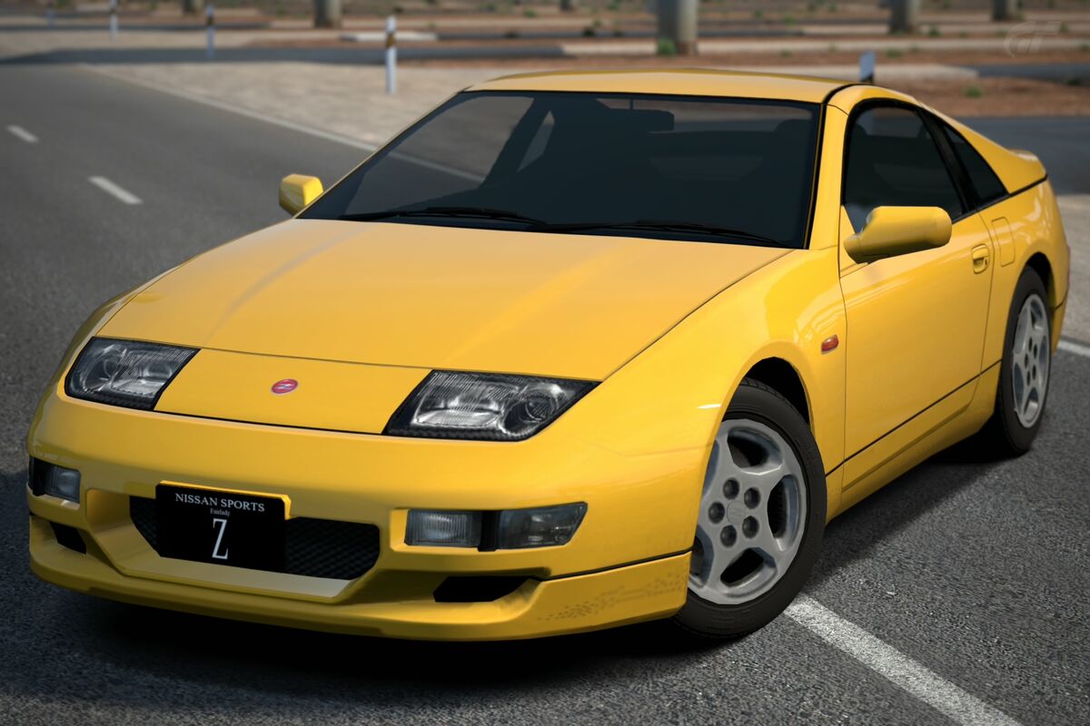 Nissan 300 ZX Р¶РµР»С‚С‹Р№
