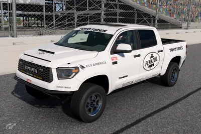 Anthony Felix's TRD Tundra in the Pick-up Truck Race event