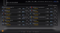 The Used Car Dealership in GT5.