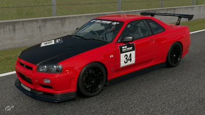 K. Fernandez's livery in the Deep Forest Raceway One Hour Mission Challenge.