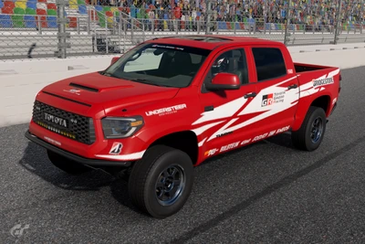 Tomoaki Yamanaka's TRD Tundra in the Pick-up Truck Race event
