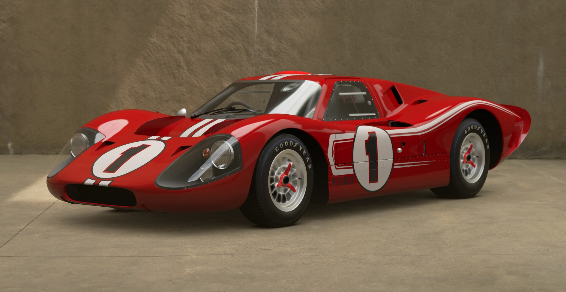 The Ford Mark IV Race Car '67 is now available. It's needed for the Three  Legendary Cars trophy. : r/GranTurismo7