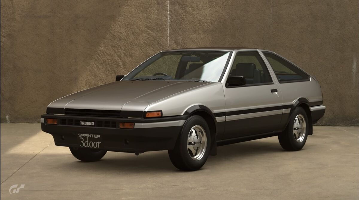 Amazon.com: Sprinter Trueno (AE86) 1600GT Apex 1983 Takumi