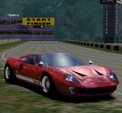 Gran Turismo 2 - Super Speedway - Ford GT 40 Race Car - ePSXe 1.8.0 