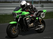 The racing modified version of the ZRX1200R