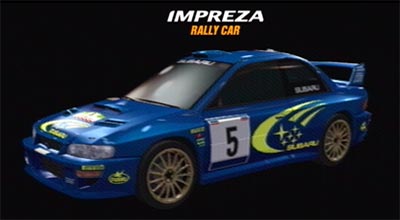 Gran Turismo 3 vs Gran Turismo 4, Subaru Impreza Rally Car