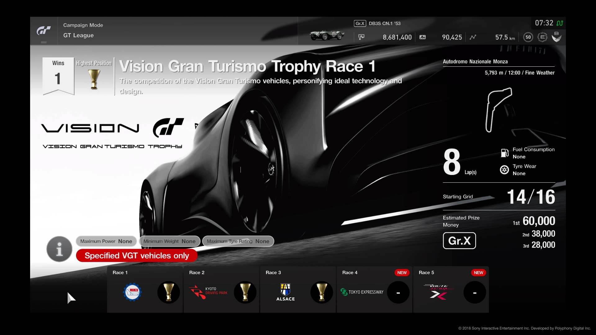 Gran Turismo 5 Trophy Guide & Road Map