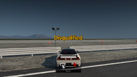 License test fail in Gran Turismo 6 (If the player collides with a wall).