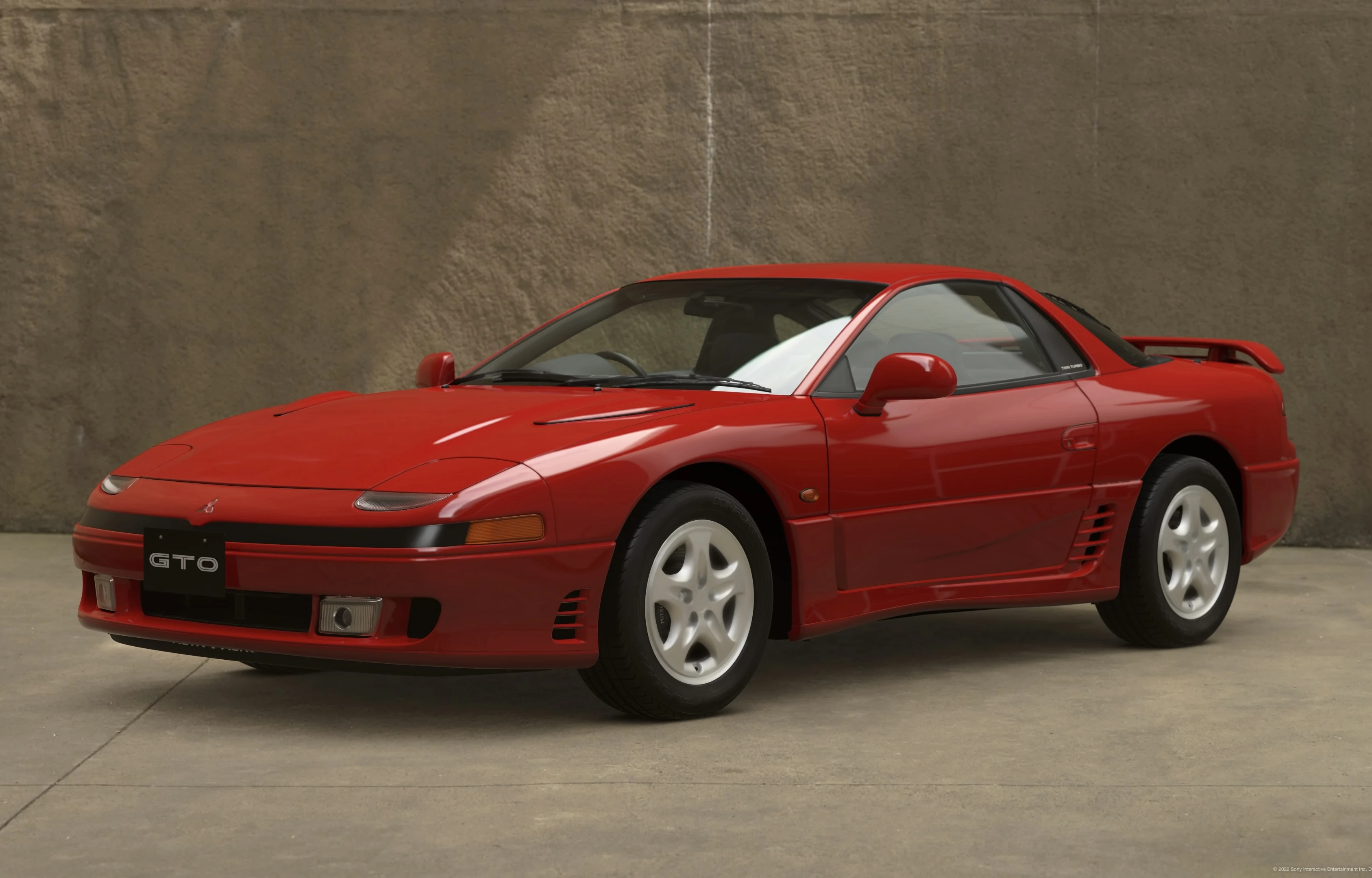 402-180 Hi-Story 1/43 三菱 GTO TWIN TURBO INTERALLIED Hi Story 1/43 Mitsubishi GTO TWIN TURBO (1998